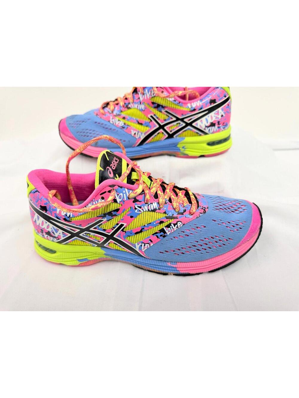 Asics Gel-Noosa Tri 10 Women’s 8 Multi Color Running Shoe Athletic Sneaker